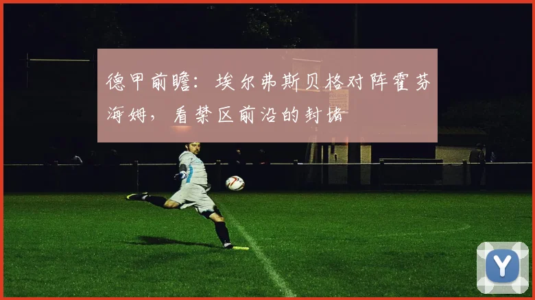 德甲前瞻:埃尔弗斯贝格对阵霍芬海姆,看禁区前沿的封堵